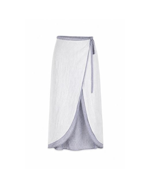 MARICEL Purple Agnese Wallet Skirt