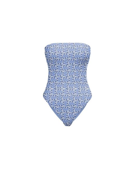 Blackbough Swim Blue Scarlet One Piece Il Pesce