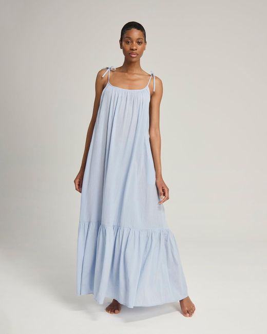 Nudea Blue The Trapeze Dress