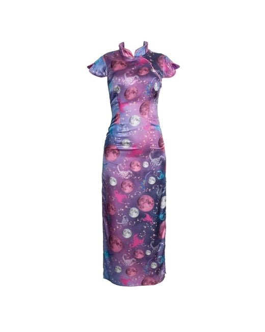 Paloma Lira Purple Scorpio Rising Dress