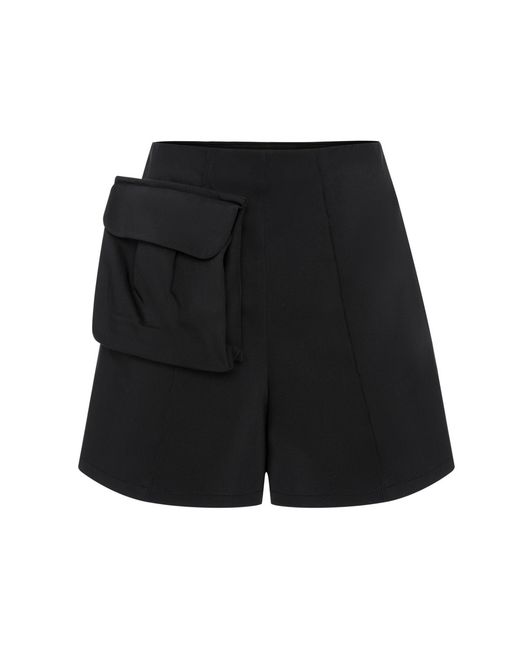 Mirimalist Black Amos Mini Short