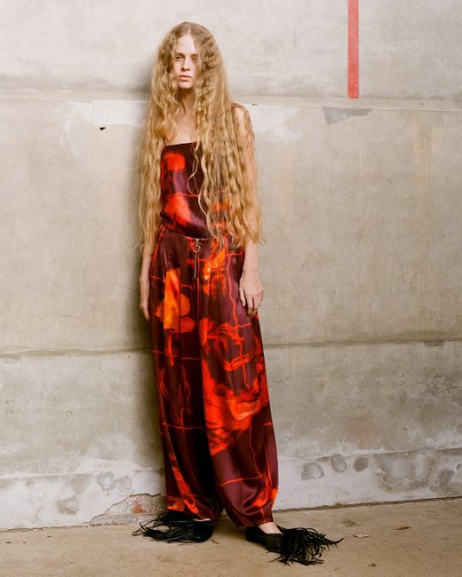 Klements Red Hope Trousers