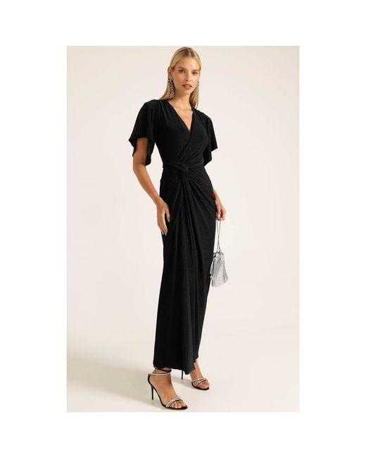SACHA DRAKE Black The Emporium Maxi Dress