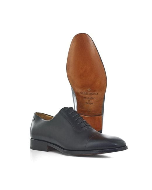 Mariano Shoes Blue Monte Real Oxford for men