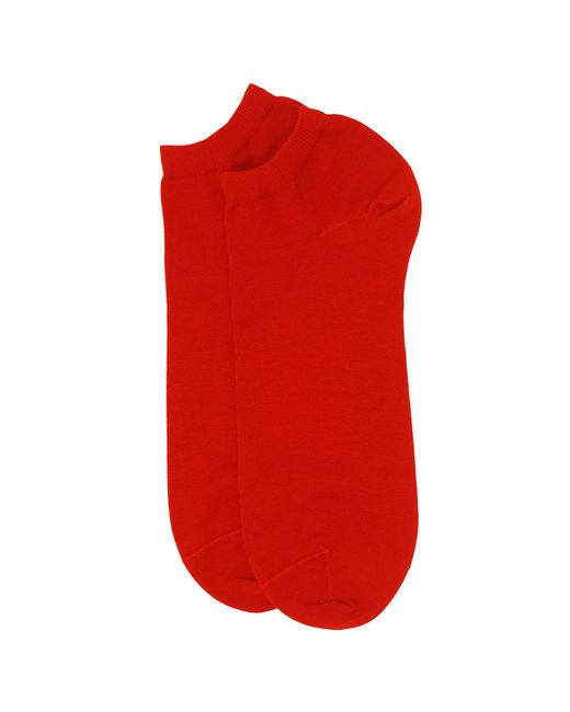 Peper Harow - Made in England Red Oxford Stripe Scarlet & Classic Trainer Socks Bundle for men