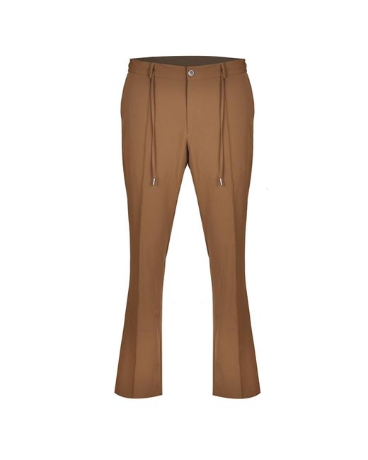 DAVID WEJ Brown Marcelo Relaxed Jacket Set – for men