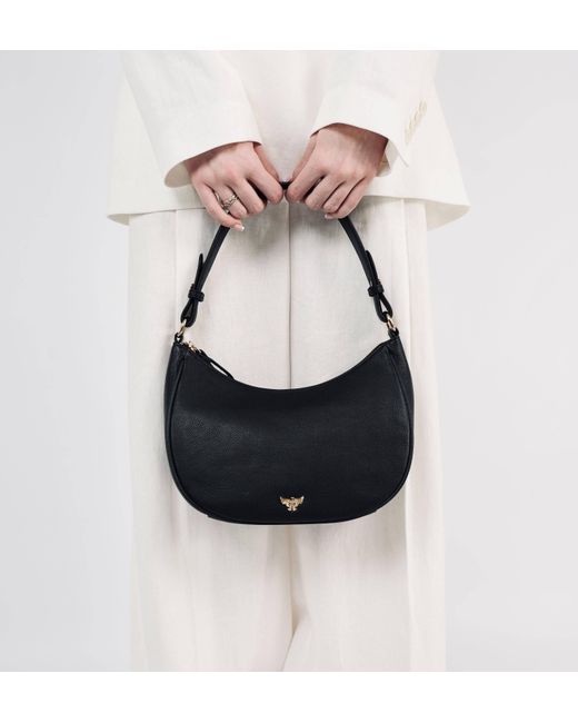 Apatchy London Black The Lucy Leather Bag