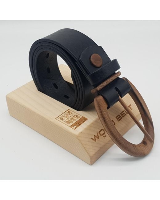 Wood Belt Blue Banff Care 406