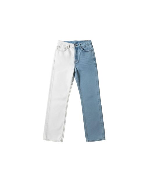 Dr. Denim Blue Echo High Straight