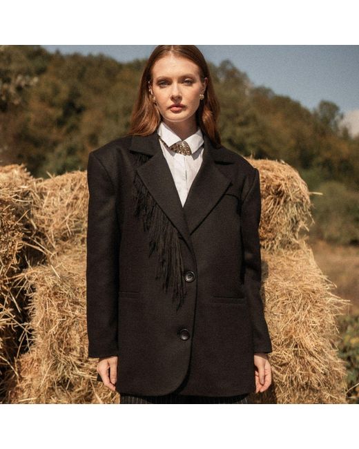 Thisisu Collection Black Liza Jacket