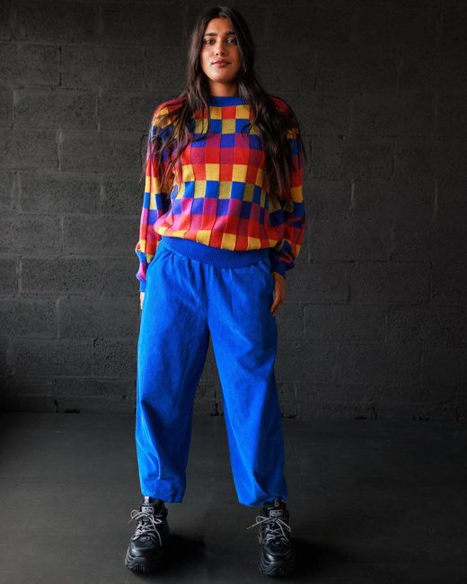 Mabli Blue Cord Pants