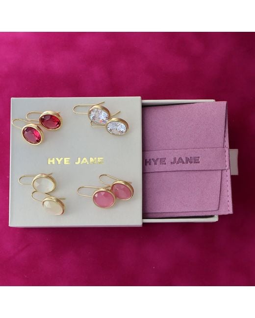 Hye Jane Jewelry Metallic Clear Parsons Earring
