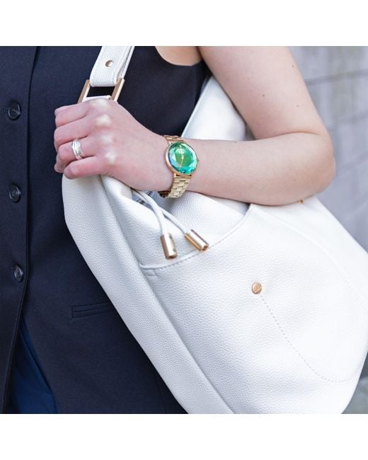 Storm White Aphrodite Slouch Shoulder Bag