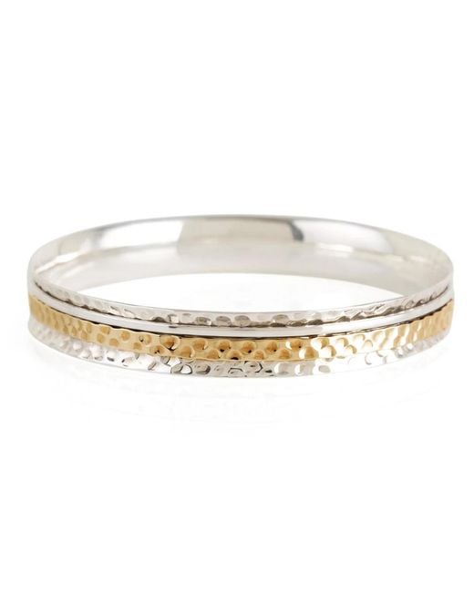 Charlotte's Web Jewellery White Karma Fortune Spinning Bangle