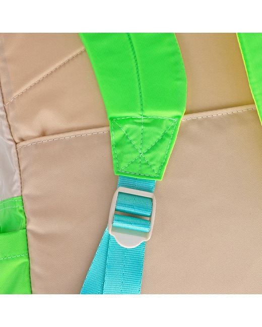 Mokuyobi Green Neon Seas Flyer Backpack
