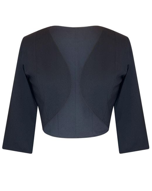 Alie Street London Blue Freya Bolero Jacket