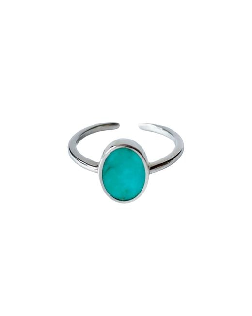 Fi Collection Blue Sterling Ring