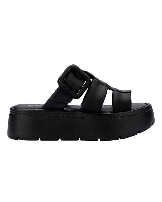 Melissa Black Pump Platform Sandal