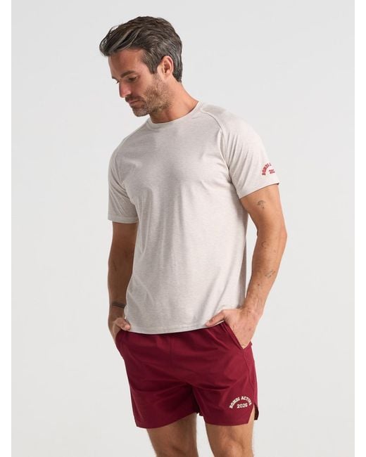 Bondi Active White Neutrals Forma Tech Tee for men