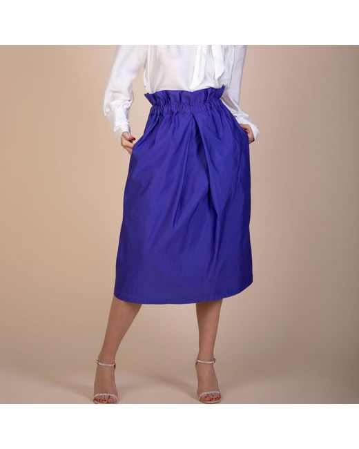 NUMBAT Blue Ava Long Skirt