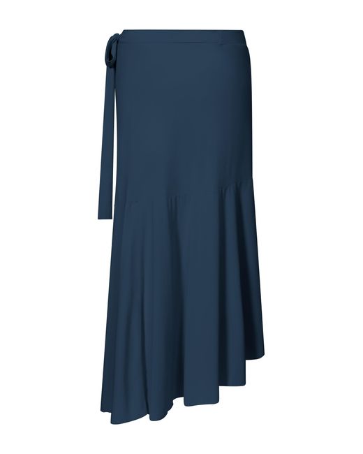 Kalani Sunwear Blue Rio Uv Wrap Skirt