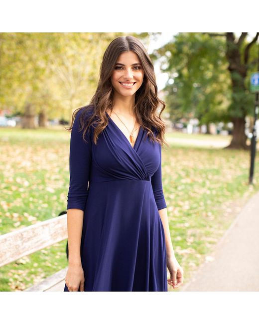 Alie Street London Blue Petite Annie Dress