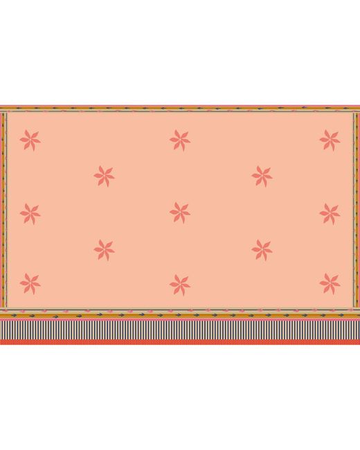 DHARA SHETH DUBAI Pink Peach Blossom Resort Sarong