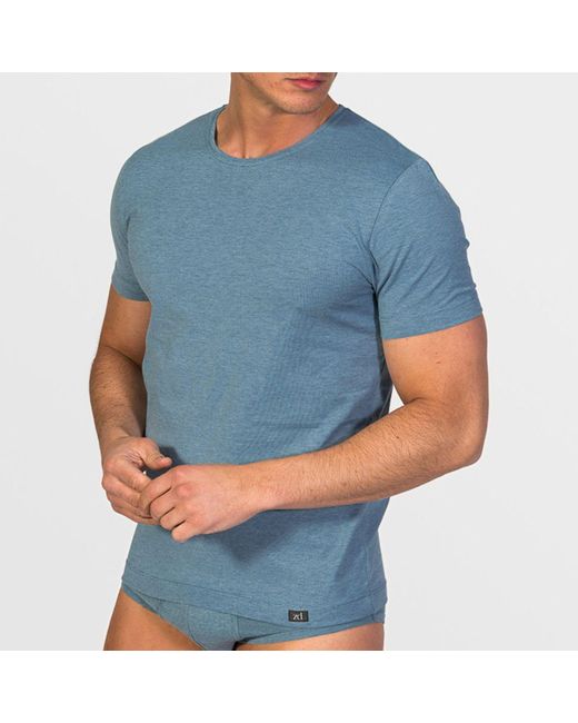 Zd - Zero Defects Blue Ceres T-Shirt Soy Fiber – Comfort & Natural Freshness for men
