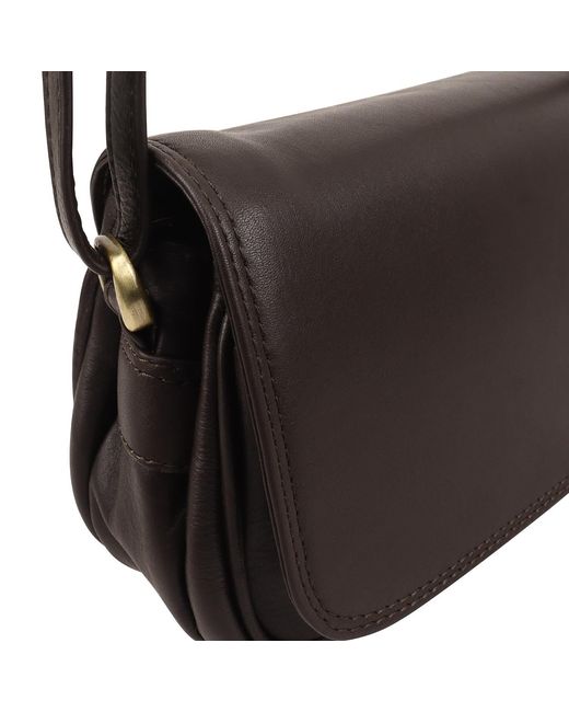 Lloyd Baker Brown Amritsar Leather Crossbody Bag
