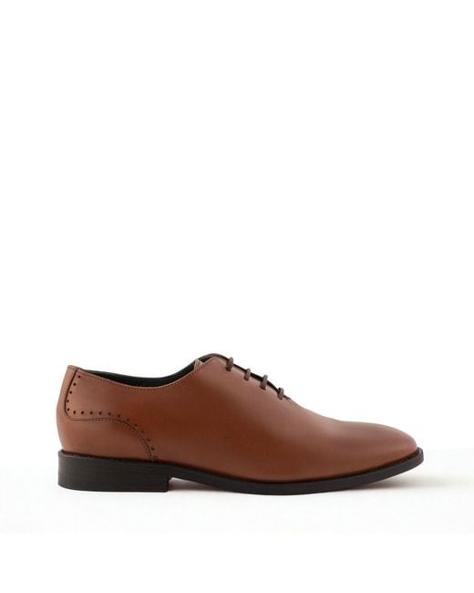 Mariano Shoes Brown Cobre Lace-Up Cognac