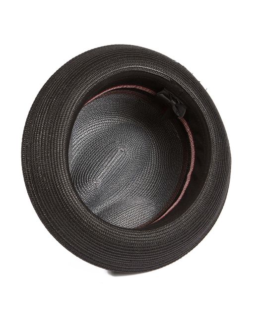 Dasmarca Hats Gray Dasmarca Verona Lightweight Summer Two Tone Straw Fedora Hat For And for men