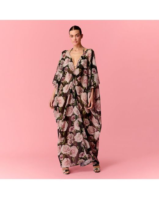 Nur Karaata Brown Anantara Bloom Cover Up