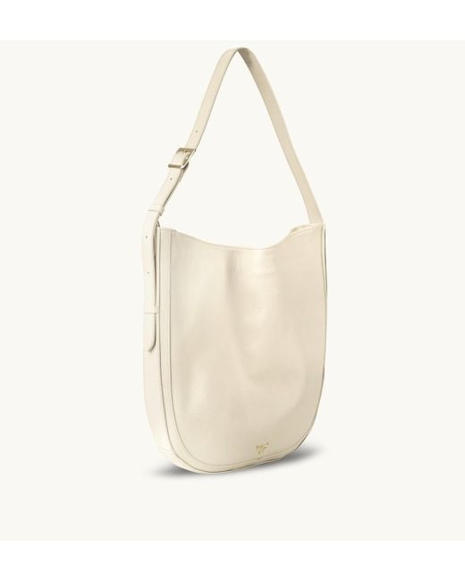 Apatchy London White Neutrals The Emma Stone Leather Bag