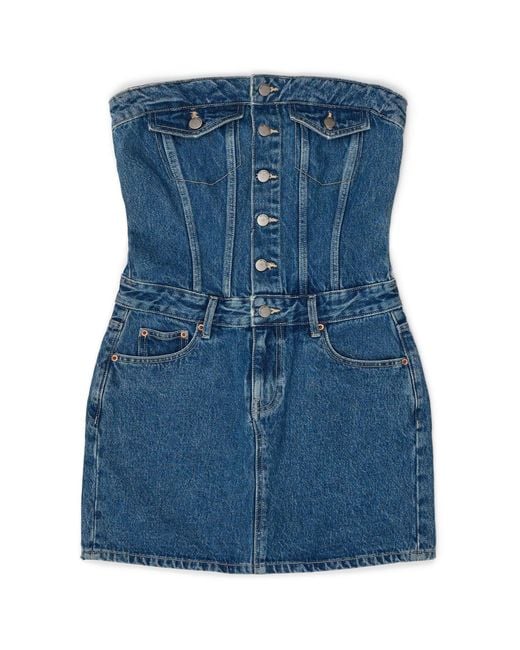 Dr. Denim Blue Carlisle Dress