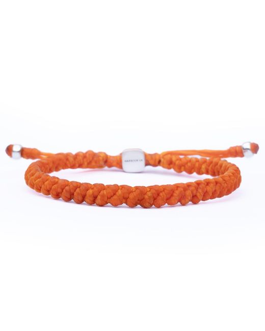 Harbour Uk Orange Chunky Bracelet – Handmade Waterproof Rope for men