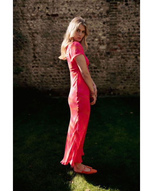 Mercy Delta Red Stewart Limoncello Pompelmo Dress