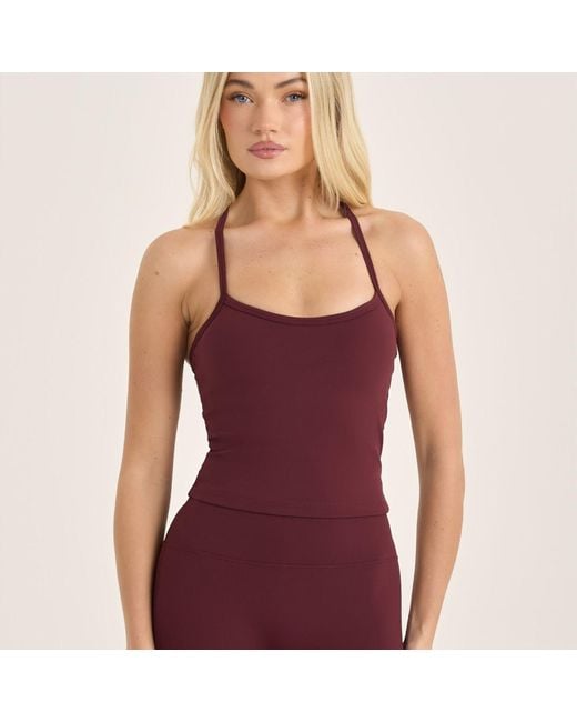 Loom Archives Red Day Flow Midi Tank Top