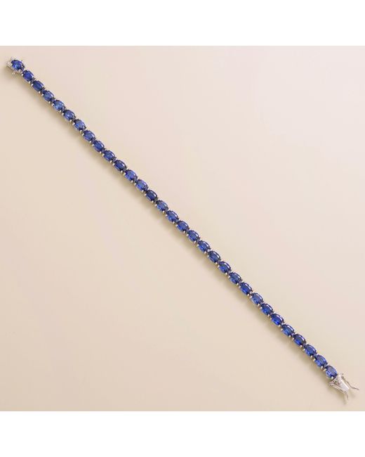 Juvetti Blue Salto Tennis Bracelet