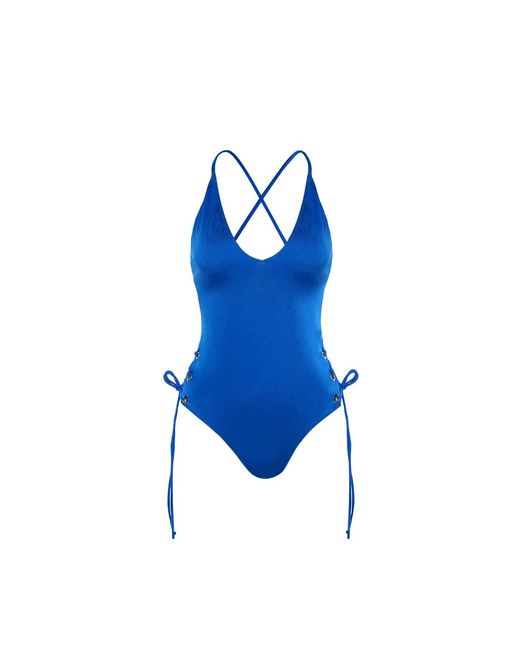 Cherina Beachwear Llc Blue Ibiza Swimsuit