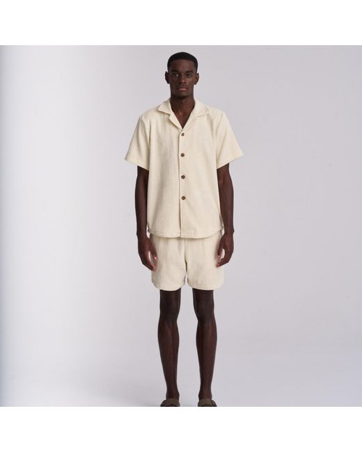 Little Mariner Natural Off- Terry Shirt for men