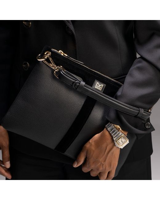 Mia First - Venezia Black Clutch Petitemia Velvet