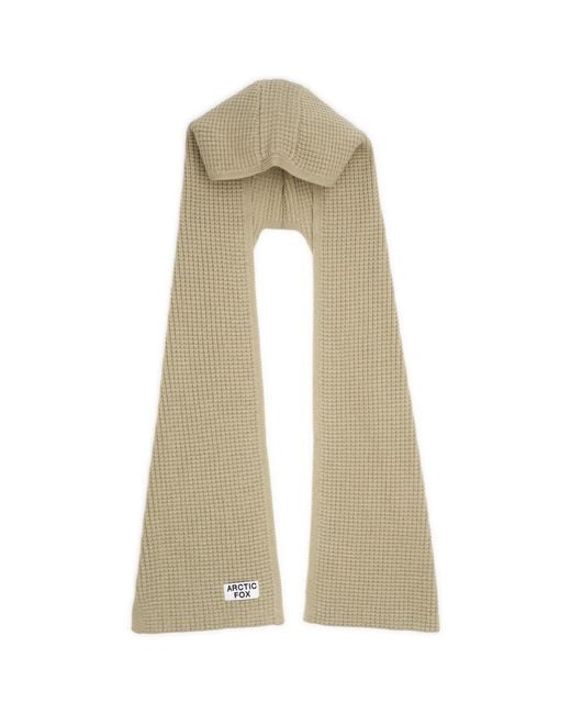 Arctic Fox & Co. Natural The Hooded Scarf