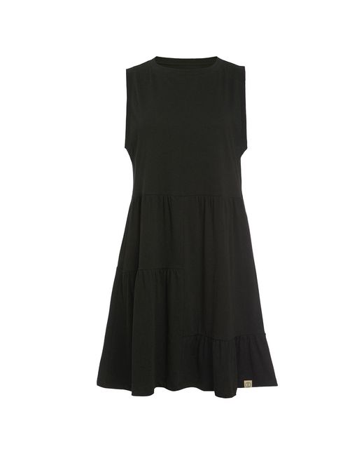 LOVETRUST Black Josephine Tiered Dress