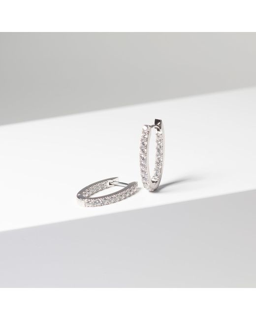 Sif Jakobs Jewellery White Earrings Ellisse Piccolo