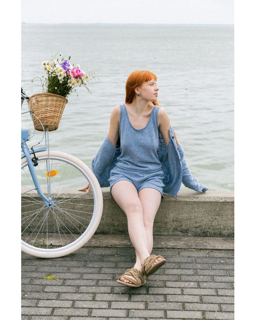 SALANIDA Blue Sabbia Tank Top Light