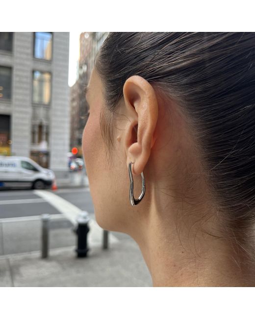 Shabella Nyc White Ballerina Earring