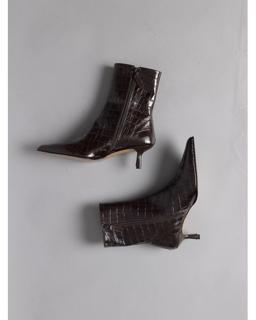 Blankens Black The Miranda Warm Croc