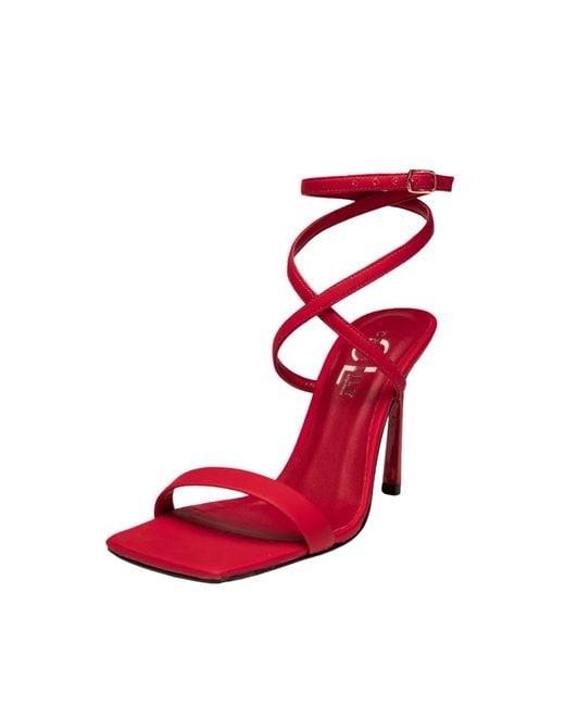 Casa Lily Red Nia Stiletto Heel