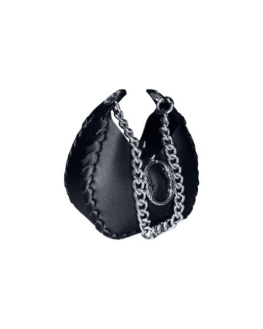 Ruj Heritage Black Mini Hobo Bag
