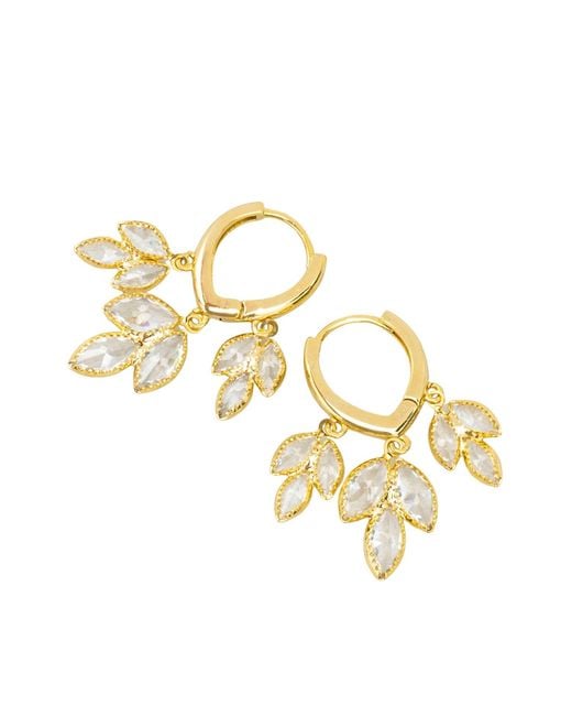 Starfish Project Metallic Golden Laurel Drops